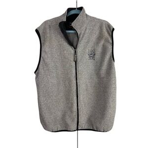 Polartec Style 686 Straight Down Whistling Straits Vest Made in USA Size L Gray
